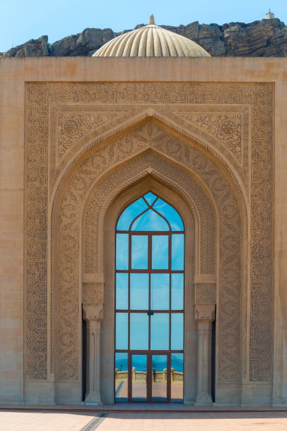 istock Islamic patterns close-up Bibi-Heybat Mosque - Baku, Azerbaijan 1349070555