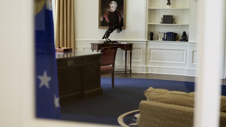 Oval Office the office of the President of the United States in the White House