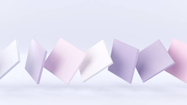 istock Colorful Backdrop with Geometric Shapes 1349085965
