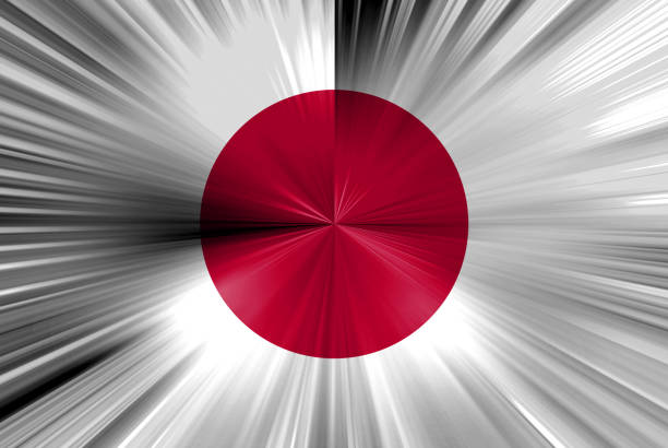 Close up of grunge Japanese flag Close up of grunge Japanese flag 抽象 stock pictures, royalty-free photos & images