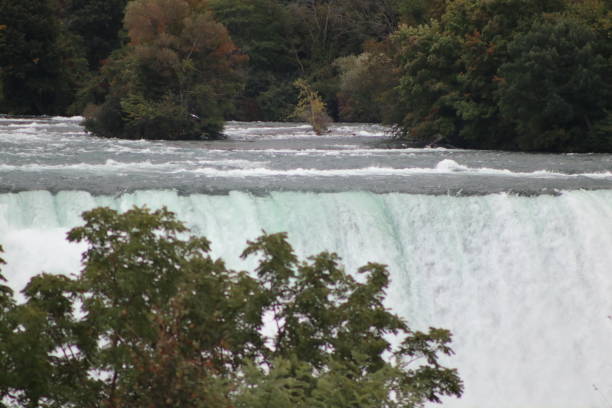 Niagara Falls - American Falls Surface stock photo