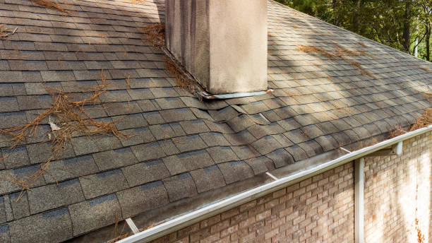 istock Roof damaged from water leak 1349092398