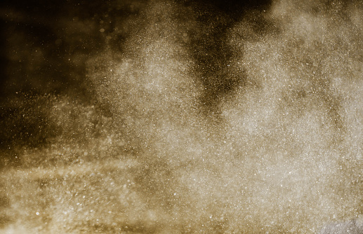 Background of dust. Copy space.
