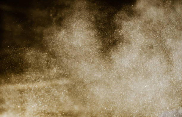 background of dust. - sawdust imagens e fotografias de stock
