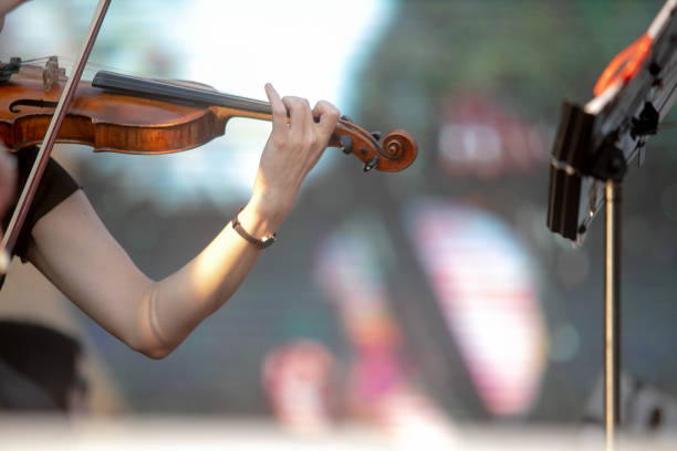istock Symphonic Orchestra performs classical music concert 1349111050