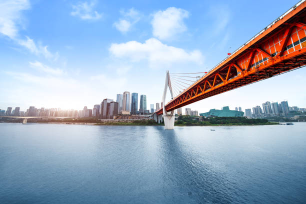 istock Modern metropolis skyline, Chongqing, China, Chongqing panorama. 1349113768