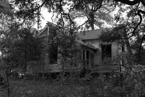 istock Abandon home black and white 1349114215