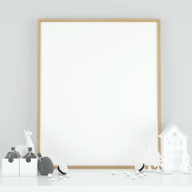 istock abstract Christmas minimal mock up scene. geometry podium shape product display mockup, pedestal steps. Happy New Year on pastel background 3D render. 1349116116