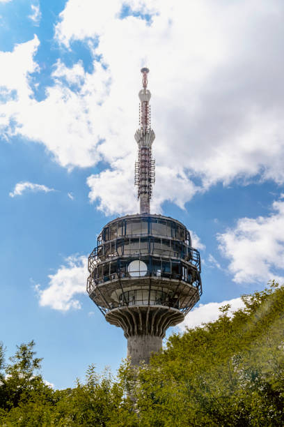 istock destroyed hum tower sarajevo in background blue sky 1349131112