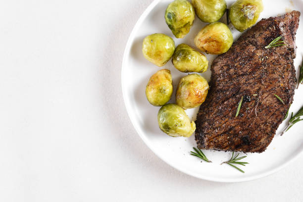 Grilled beef steak