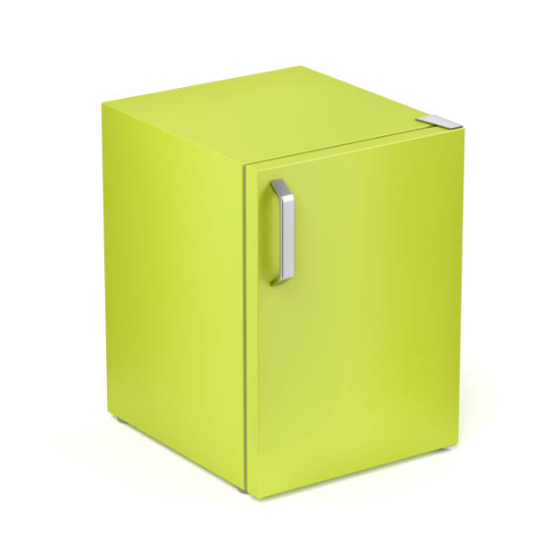 Minibar refrigerator stock photo
