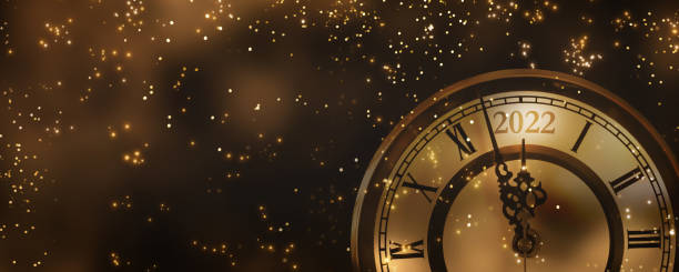 istock midnight countdown clock 2022 at new years party, beautiful abstract firework sparks on the black night sky, new years eve concept with copy space 1349140740