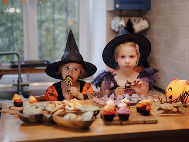 istock halloween holiday and childhood concept 1349156749