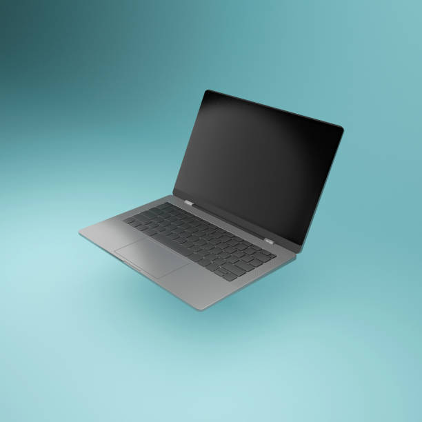 istock premium laptop 3d design,  ultrabook design and cycle render 1349164010