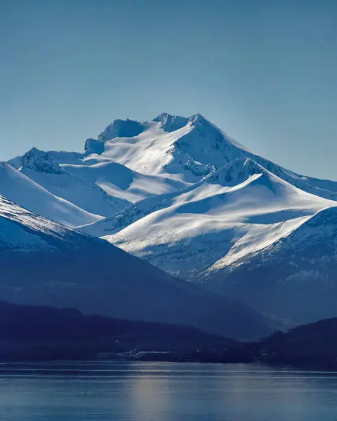 Photo of The majestic Sunnmøre Alps in winter, Norway