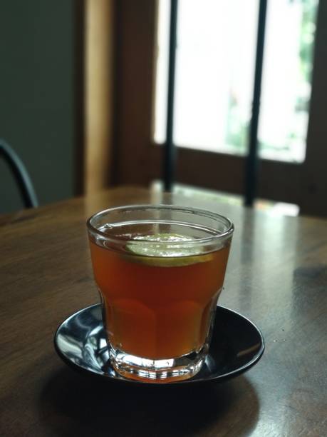 istock hot lemon tea drink stock photo 1349168486