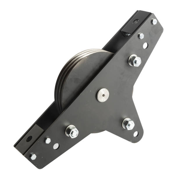 istock close-up black metal industrial roller detail 1349172704
