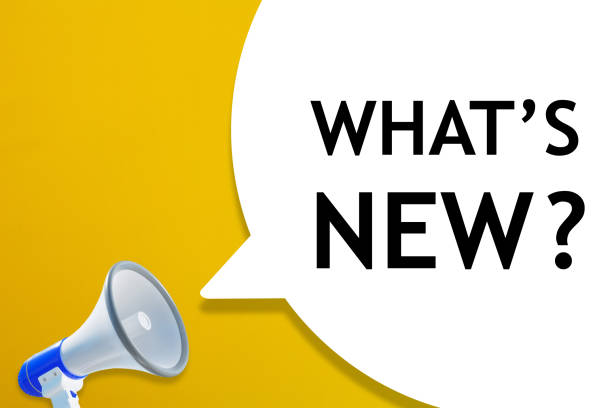 istock What's New written in speech bubble with megaphone on yellow background 1349182444