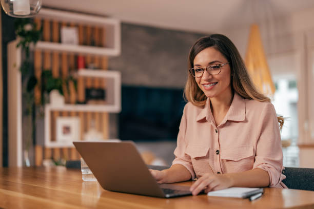 istock Young woman, talking to applicants. 1349189923