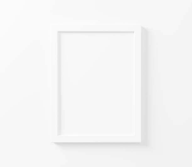 istock Blank photo frame isolated on white background 1349193862