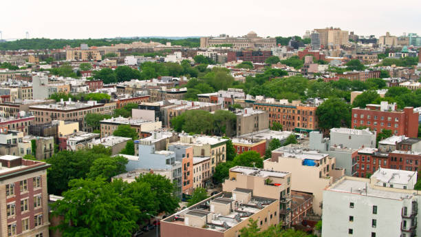 istock Drone Shot of Brooklyn from Over Prospect Place 1349203688