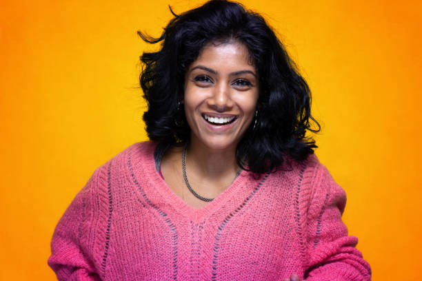 istock Pretty indian girl posing 1349205237