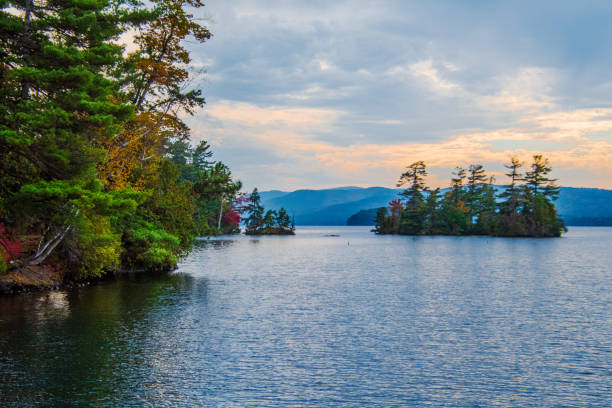 istock Autumn at the lake 1349209878