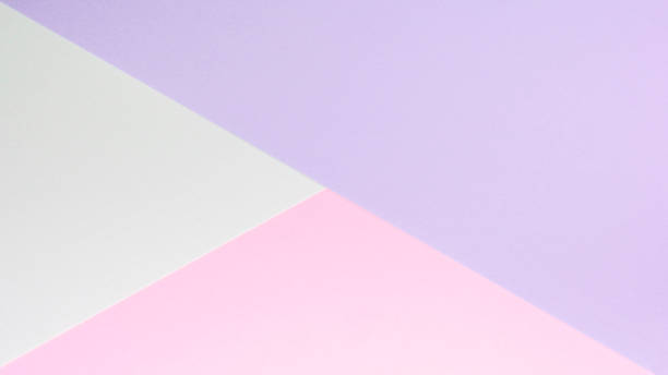 istock Paper multicolored Background. Minimal concept.Gray, pink, violet  Colors. 1349212128