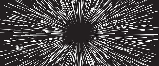 Explosion De Lineas Ilustración de Ilustración De Explosión Dinámica Abstracta Con Líneas ...