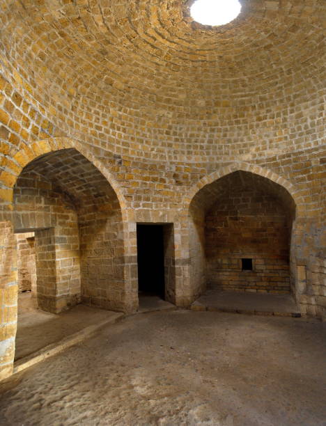 istock Arched ruins of an ancient fortress 1349225083