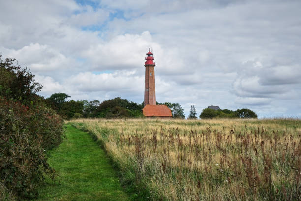 istock Lighthouse Fluegge at Fehmarn island, Germany 1349229177
