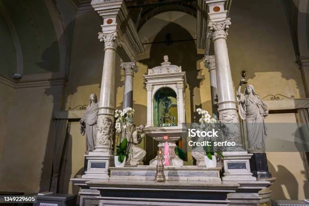 Lanciano Chieti Sanctuary Church Of San Francesco Seat Of The Eucharistic Miracle Stock Photo - Download Image Now