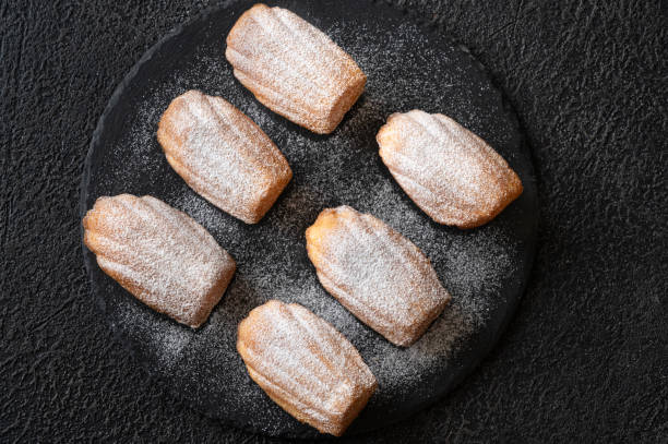 istock Madeleines - French small sponge cakes 1349232599