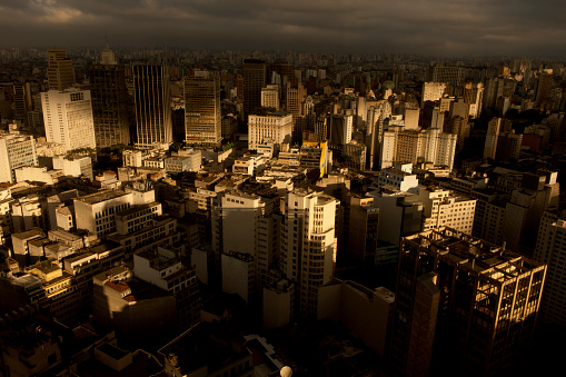 City views in Sao Paulo, Brazil.