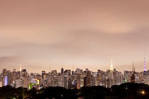 City views in Sao Paulo, Brazil.