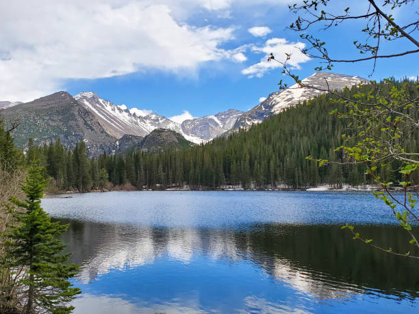 istock Mountain Peaks Reflected in a Lake 1349235250