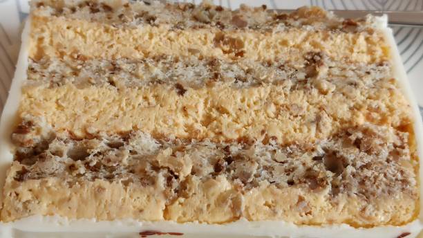 istock Piece of tasty cake 1349235366