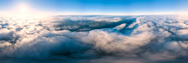 istock Flight over the misty mountain Syvulya 1349239615