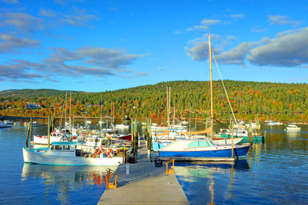 Northeast Harbor is a village on Mount Desert Island, located in the town of Mount Desert in Hancock County, Maine