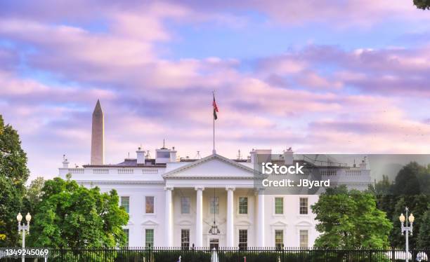 The White House In Washington Dc Stock Photo - Download Image Now - White House - Washington DC, Washington DC, Architecture