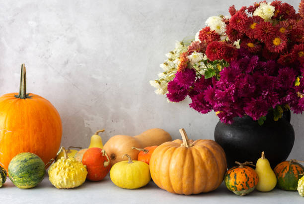 istock Table decoration for Thanksgiving holiday 1349246570