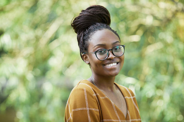 istock African American Woman in Park 1349260422
