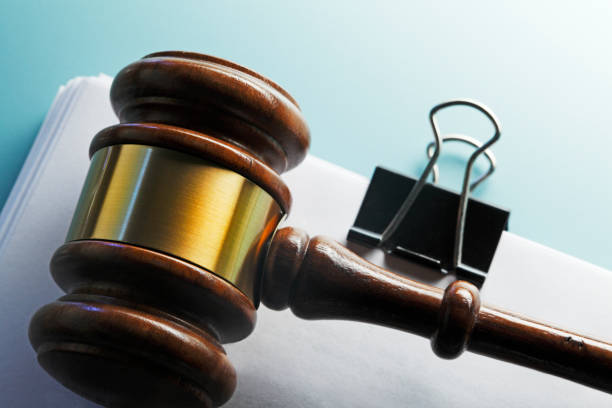 istock Gavel Resting On Top Of Stack Of Legal Documents 1349266337
