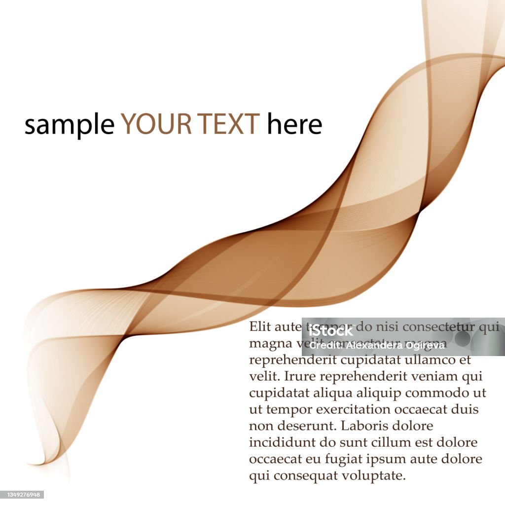 Brightwave Pattern Brown Modern Bright Waves Art Blurred Pattern Effect Background ...