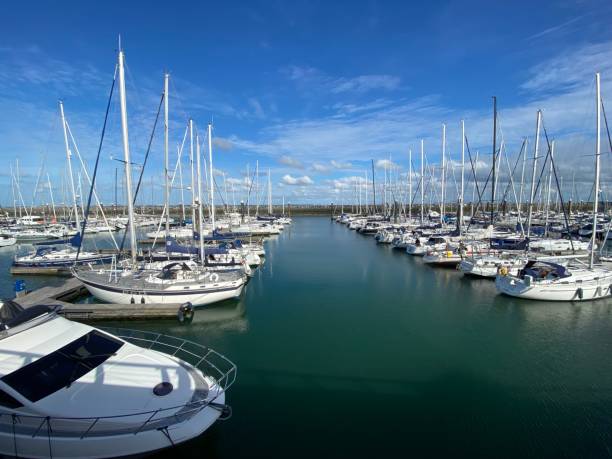 istock Breskens marina in the Netherlands 1349286124