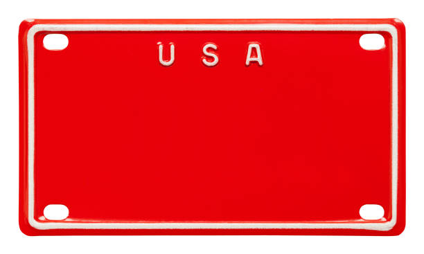 targa usa - license plate foto e immagini stock