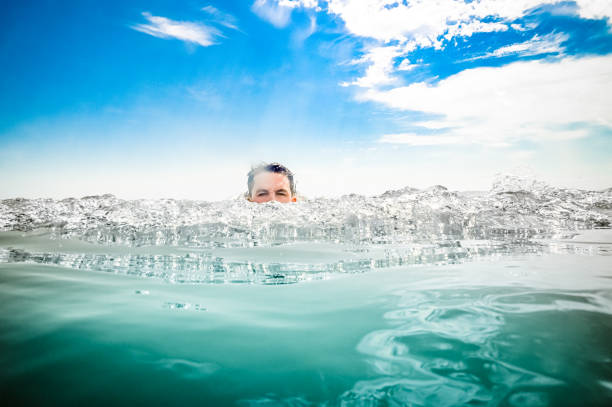 Man swimming