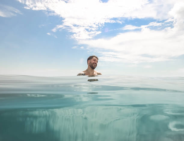 Man swimming