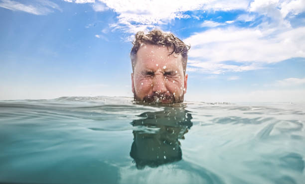 Man swimming