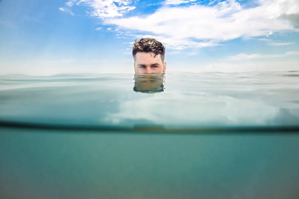 Man swimming